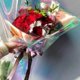 thumbnail image 5 of Nvzi flowers, gifts, gift box packaging paper, waterproof double-sided illusion film flower packaging paper, (light blue), 5 of 5