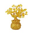 thumbnail image 1 of Bewildely Decoración de de árbol de dinero de cristal, reemplazo de simulación de estilo chino portátil, regalo de decoración de ornamento Decoración del hogar 14x13cm, 1 of 6