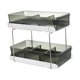 thumbnail image 3 of Organizador de escritorio, estante de baño, soporte moderno para cosméticos, gran capacidad para Verde oscuro, 3 of 9