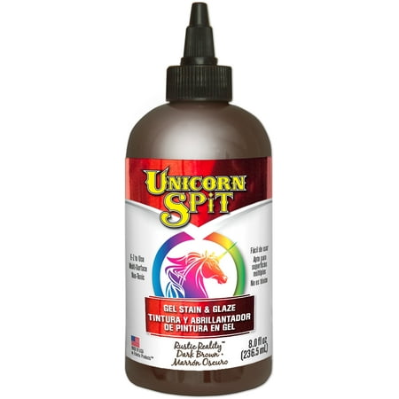 UPC: 0076818005964 | Unicorn Spit Gel Stain and Glaze  Rustic Reality  8 fl oz