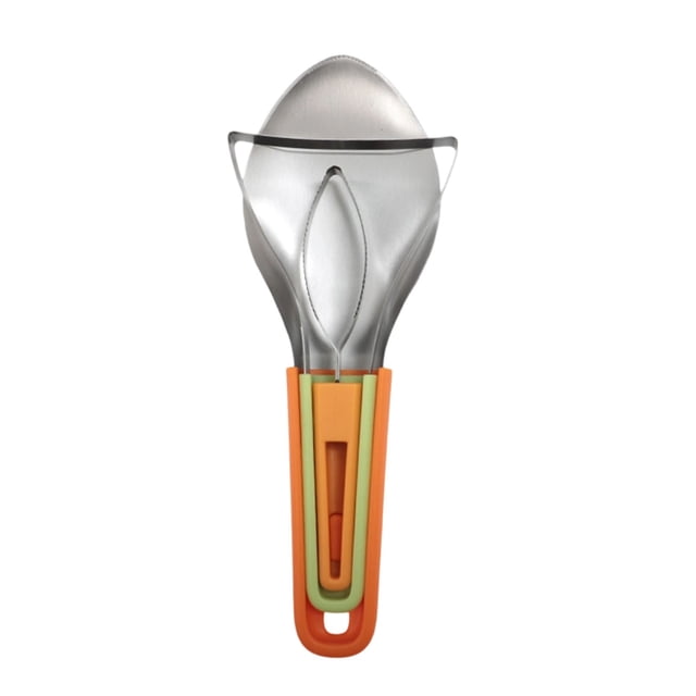 Mango Splitter Tool,Three In One Mango Cutter,Mango Flesh Separator,Fruit Corer Slicer,Easy Use Mango Tool,Kitchen Gadget Tool,Efficient Mango Processor,Stainless Steel Cutter,Dicing Slicing Tool
