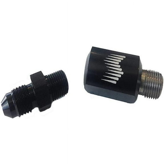 Snow Performance Low Profile Water-Methanol Nozzle Holder 4AN Elbow