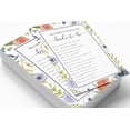 thumbnail image 3 of Inkdotpot How Well Do You Know The Bride Bridal Shower Bachelorette PartyGameActivityCards 50-PackFloralWho Know The Bride Best, 3 of 7