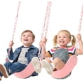 thumbnail image 6 of Joyfy 2 Pack Kids Swing Set，Outdoor Playground Backyards Swing Accessories with 66" Heavy Duty Chain Gang, 6 of 8