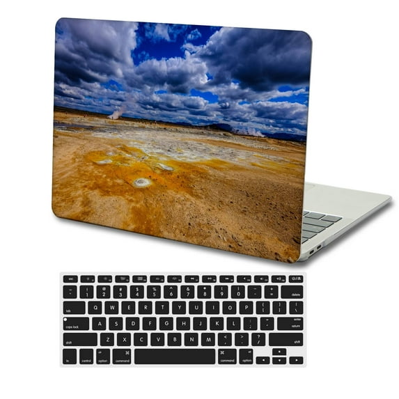 KSK KAISHEK for Old MacBook Pro 13" Case 2012/2013/2014/2015 Released Model A1502 A1425, Plastic Hard Case Shell Cover + Black Keyboard Cover, Colorful B 0019