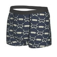 thumbnail image 2 of Balery Ski Goggles Vintage Print Men's Boxer Briefs, Soft and Breathable Cotton Underwear with nylon Waistband-Large, 2 of 9