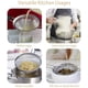thumbnail image 4 of Coladores de malla fina de acero inoxidable, juego de 3 tamaños de colador para cocina, tamiz de alambre con colador de cocina con mango aislado Namotu WMPH-550, 4 of 6