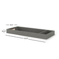 thumbnail image 3 of Child Craft Universal Changing Table Topper, Converts Dresser to Changing Surface, Secure Fit, Lunar Gray, 3 of 6