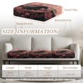 thumbnail image 3 of Xoenoiee Horse Mountain Flower Print Stretch Couch Cushion Cover Plush Cushion Slipcover for Chair Loveseat Sofa Cushion Furniture Protector Seat Cushion Sofa Cover, 3 of 7