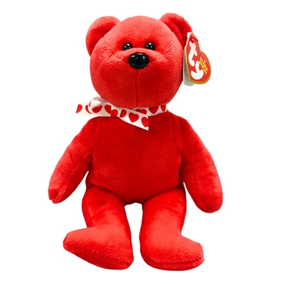 Ty Beanie Baby - Amora the Teddy Bear  - Stuffed Animal