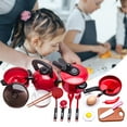 thumbnail image 5 of Kitchen Toy Set for Kids Realistic Cooking Playset with Pots Utensils Educational Pretend Play for Boys Girls, 5 of 7