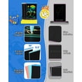 thumbnail image 4 of Tableta de escritura LCD TEKFUN de 8.5 pulgadas, paquete de 2 para niños con lápiz capacitivo, 4 of 6