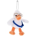 thumbnail image 1 of Gafas de peluche muñeco de pato colgante bolsa mochila colgante fiesta bolsa de regalos relleno, 1 of 6