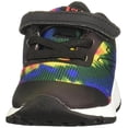 thumbnail image 3 of New Balance Chaussure de Course à Scratch pour Bébé 455v2, Noir/néo Flamme/citron Slush, 2 US Uni Bébé, 3 of 3