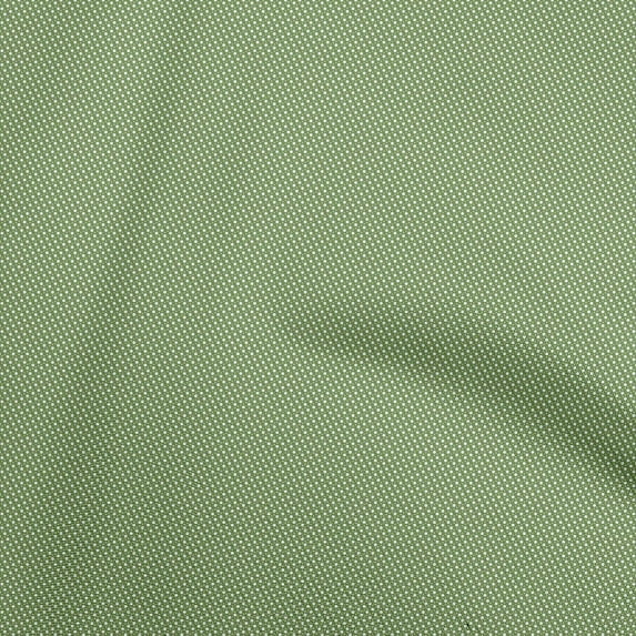 oneOone Cotton Jersey Forest Green Fabric Dot Quilting Supplies Print Sewing Fabric By The Yard 58 Inch Wide