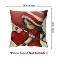 thumbnail image 4 of nygtbtfer Valentines Day Pillow Set of 2Valentines Day Decor for Home Love Heart Gnomes Pillows Decorative Throw Pillows Valentines Day Decorations White, 4 of 7