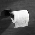 thumbnail image 3 of Hitslam Portarrollos De Papel Higiénico Negro Mate Montaje En Pared Premium Acero Inoxidable 304 Portarrollos De Papel Higiénico Cuadrado Para Baño Inoxidable, 3 of 6