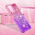thumbnail image 7 of Compatible with Motorola Moto G Power 2024 Case Girls Women Liquid Glitter Heavy Duty Shockproof Back Cover Soft TPU Bumper Silicone Protective Cover for Moto G Power 5G 2024 Gradient Pink, 7 of 7