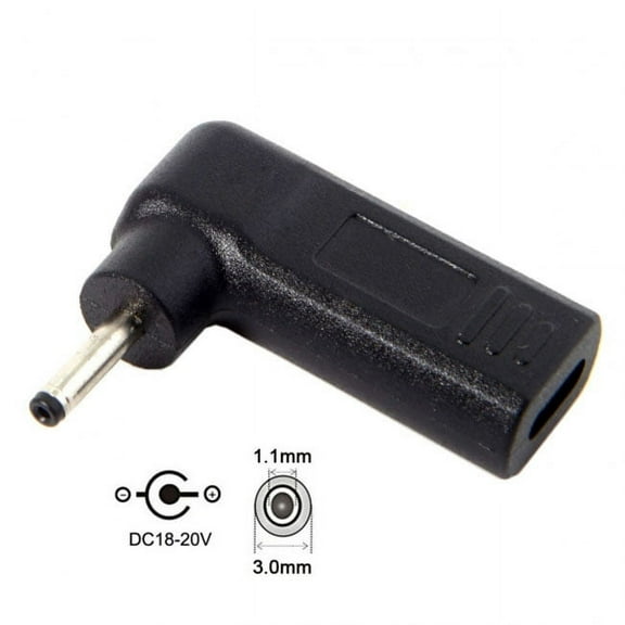 Chenyang CY USB 3.1 Type C USB-C to DC 20V 3.0*1.1mm Adapter PD Emulator Trigger 90 Degree Angled Adapter