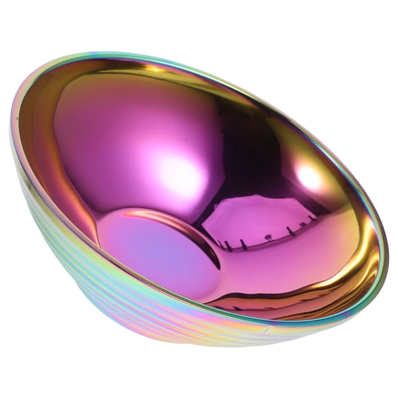 Masteelf Stainless Steel Noodle Bowl with Creative Design for Home Use and Stylish in Multi Colors