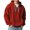 AB235 Red, variant on Bainana Men'S Half Zip Hoodie Long Sleeve Soft Hoody Solid Color Hooded Tops Party Wear Fall Outfit Size L