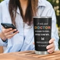 thumbnail image 4 of Doctor Gifts Tumbler 20oz, Doctor Appreciation/Graduation Gifts for Men/Women, Retirement/Doctors Day Gift for Dr./MD Cup 1PC, 4 of 6