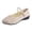 A-Beige106, variant on Yuanlong Women's Casual Shoes Suede Buckle Strap Wedge Mary Jane Solid Color Comfortable Stylish Holiday Shoes