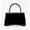 Black, variant on RUMANLAND Women's Glossy Patent Leather Top Handle Handbag, Vintage Evening Shoulder Purse for Party, Wedding and Daily Wear
