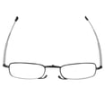 thumbnail image 4 of Gafas de lectura plegables con bloqueo de luz azul, gafas para presbicia para lectura de personas mayores (+250 marco cuadrado negro), 4 of 8