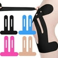 thumbnail image 5 of 10 Pcs Precut Kinesiology Tape for Knee Pain Relief Waterproof Elastic Athletic Tape for Knee Support Stability, 5 of 8