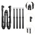thumbnail image 6 of Wagon Push Handle Trolley Handle Attachment with Quick Release Folding for Garden Carts and Beach Wagons, 6 of 9