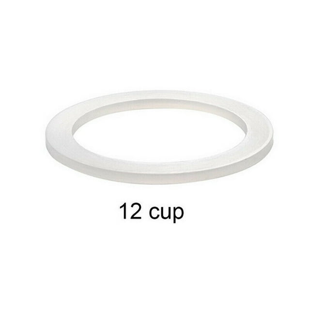 Replacement Gasket Seal for Coffee Espresso Moka Stove Pot Top Silicone Rubber