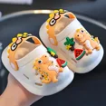 thumbnail image 1 of Kids Fashion Cute Comic Dinosaur Clogs Lightweight Breathable Non-slip Clogs for Indoor Outdoor Beach, 1 of 3