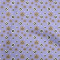 thumbnail image 1 of oneOone Rayon Medium Purple Fabric Floral Retro Craft Projects Decor Fabric Printed By The Yard 56 Inch Wide, 1 of 5