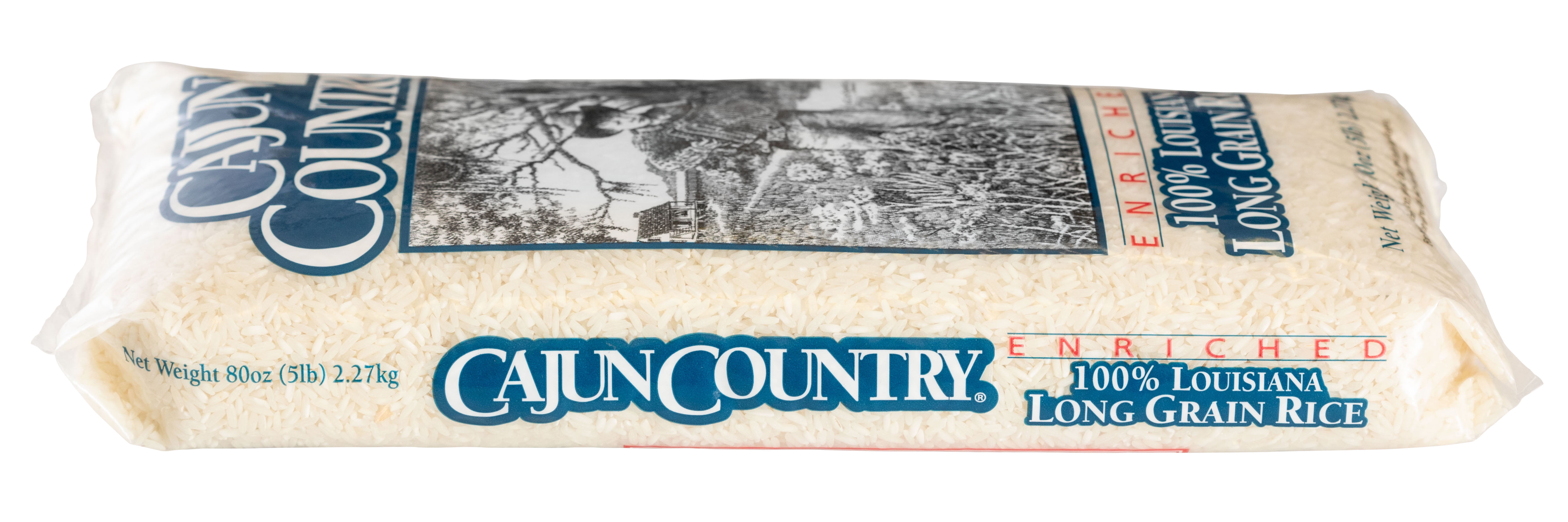 (3 pack) Cajun Country Enriched Long Grain Rice - 5lb