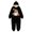P286 Black, variant on Tfken Halloween Jumpsuit For Girls Fall Winter Long Sleeve Ghost Pumpkin Graphic Zip Casual Fleece Hooded Jumpsuit Daily Wear Child Fashion Clothes Size 5-6 Years Black