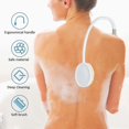 thumbnail image 2 of Back Bath Brush Long Handle For Shower, Curved Back Scrubber For The Elderly, Disabled, Limited Mobility, U-shaped Body Shower Brush For Man And Woman, 2 of 4