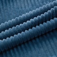thumbnail image 2 of Fancy Homi Set of 2 Dusty Blue Boho Decorative Throw Pillow Covers 18x18 inch with Diagonally Pattern for Living Room Couch Bed Sofa, Soft Textured Corduroy Aesthetic Farmhouse Home Decor 45x45 cm, 2 of 7