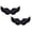 A34 B 31.5"x15.7" 2Pack, variant on 2Pcs Halloween Decorations Fairy Wings Angel Feather Wings With Elastic Straps Costume Cosplay Photography Props Halloween Supplies 25.6"X13.8"