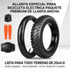 thumbnail image 1 of 6MSKS 20x4.0 Fat Bike Tire Foldable Carbon Steel Bead, Aggressive Tread All-Terrain Tire for Snow Beach Rough Terrain & Street, Smooth Ride Extreme Traction Durable Resilience, 1 of 5