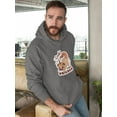 thumbnail image 2 of Look! I'm A Unicorn. Pug Hoodie Men -Smartprints Designs, Male Small, 2 of 4