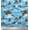 Light Blue, variant on Soimoi Blue Cotton Duck Fabric Leaves & Austin Rose Floral Print Fabric by the Yard 42 Inch Wide