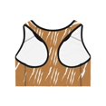 thumbnail image 2 of Effete Feline Claw Marks Scratch Sports Bra (AOP), 2 of 4