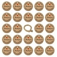 thumbnail image 1 of MasteelfCA 100Pcs Kraft Paper Gift Hangtag Decor Round Thank You Hanging Tags DIY Labels, 1 of 9
