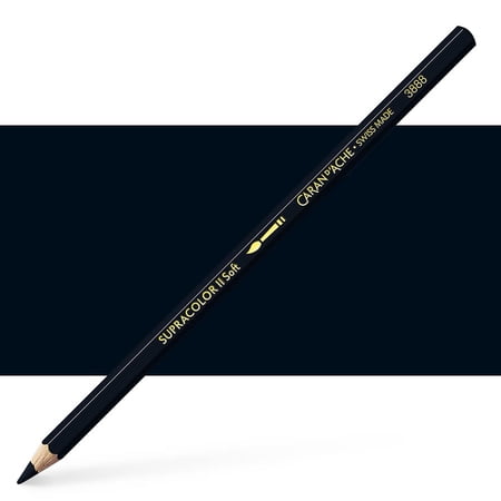 Caran D'Ache Supracolor Soft Watercolor Pencil - Olive Black (3888.019)