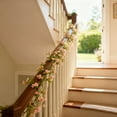 thumbnail image 5 of Baby's Breath Hanging Vine Garland 5.8ft, Artificial Dangling for Wall Decor, Wedding, Party, Arch, Backdrop, Home Room Decoration, Real Touch Flowers, 5 of 5
