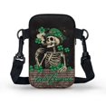 thumbnail image 2 of HELLHERO 4.33x1.97x7.09 Crossbody Bag, Adult with Unique Gift St. Patrick's Day Graphic Design, 2 of 7