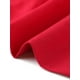 thumbnail image 5 of Chaleco sin mangas de botón y cuello en V para mujer Inspire Chic, color rojo profundo, talla L, 5 of 6