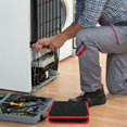 thumbnail image 2 of Herramienta de tela de mano Case Drill para Zipper Carrying Driver Oxford Bit Black Storage Bits Bolsita pequeña, 2 of 5