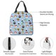 thumbnail image 4 of Fotbe Kawaii Sushi (2) Bolsa Térmica con Estampado y Forro de Aluminio Grueso Bolsa de Almuerzo con Bolsillo Frontal para Hombres y Mujeres, Ideal para Trabajo, Escuela, 4 of 8